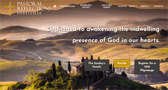 Desktop Screenshot of pastoralreflectionsinstitute.com